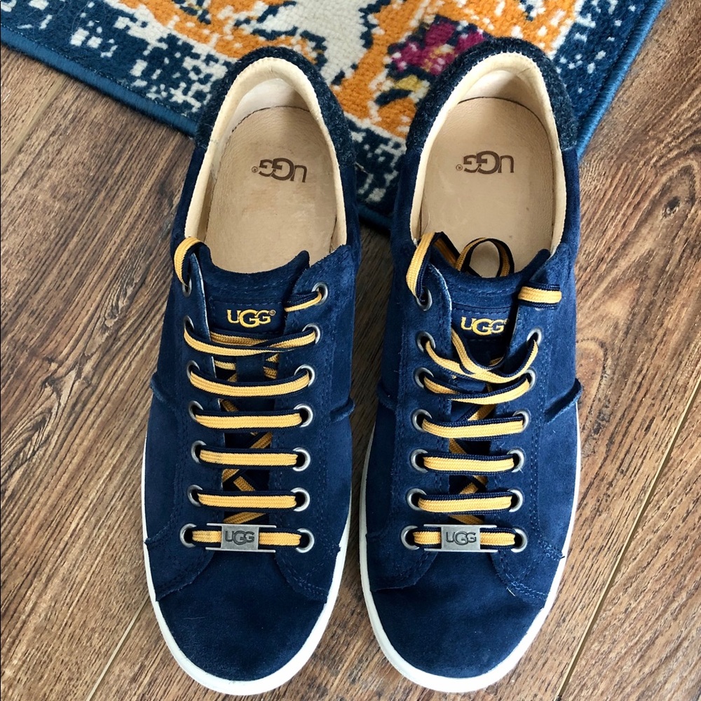 UGG l Milo Sneakers l Color: Blue/ Gold - Picture 3 of 7